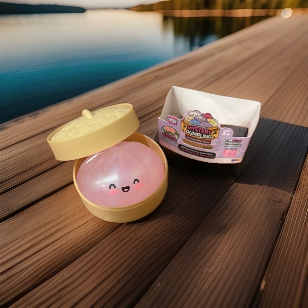 CONFIRMED Pink Holographic Dumpling VERIFIED RARE Cherry Blossom Series RMS
